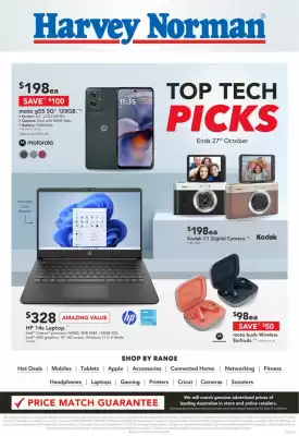 Harvey Norman catalogue (valid until 27-10)