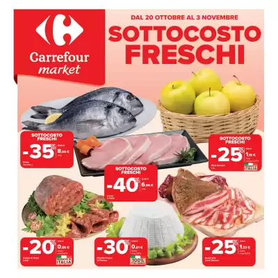 Volantino Carrefour Market (valido fino al 3-11)