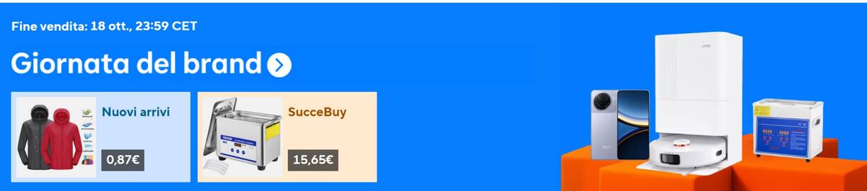 Volantino Aliexpress Pagina 1