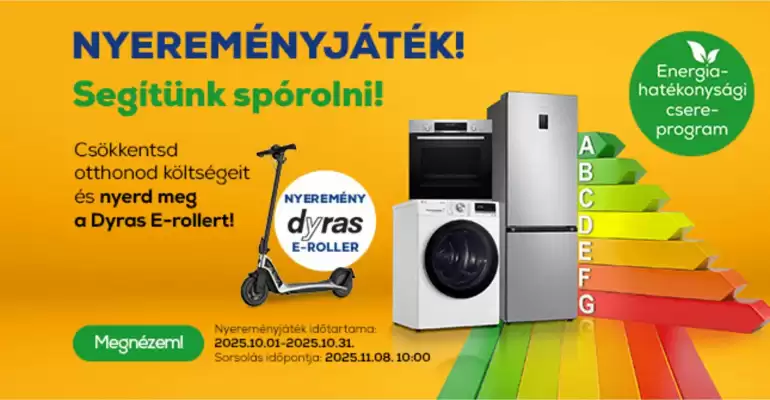 Euronics akciós újság (érvényes eddig: 31-10)