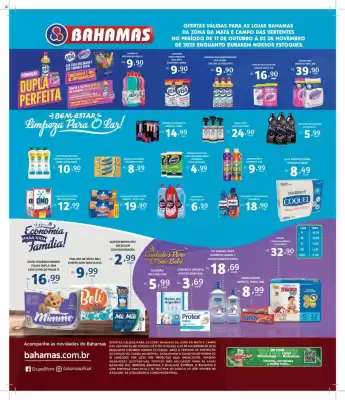 Catálogo Bahamas Supermercados (válido até 3-11)