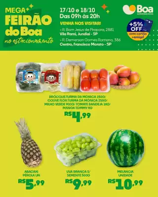 Tabloide Boa Supermercados (válido até 18-10)