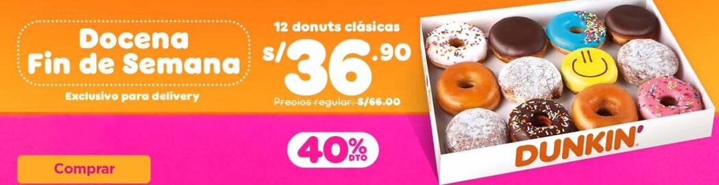 Catálogo Dunkin Donuts Página 1
