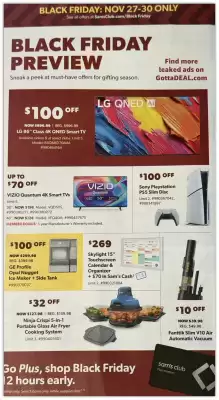 Sam's Club weekly ad (valid until 31-10)