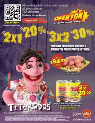 Folleto Super Aki (válido hasta 19-10)