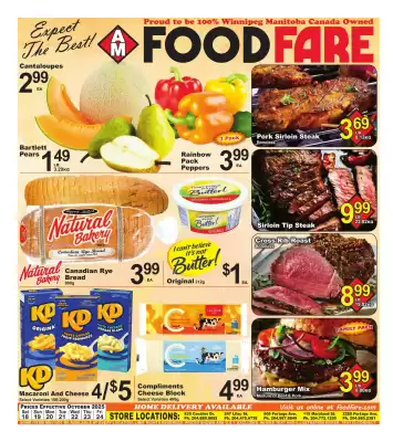 Food Fare flyer (valid until 23-10)