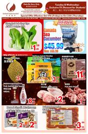 United Supermarket flyer week 42 Page 1