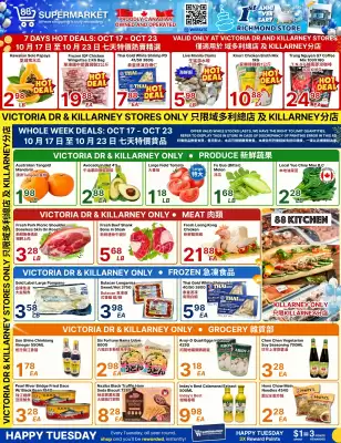 88 Supermarket flyer (valid until 23-10)