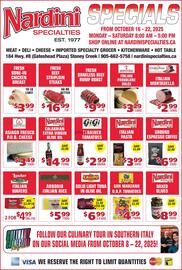 Nardini Specialties flyer week 42 Page 1
