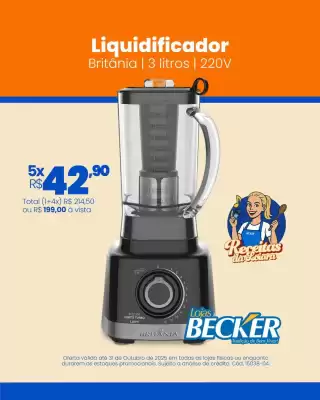 Folheto Lojas Becker (válido até 31-10)