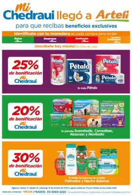 Folleto Arteli (válido hasta 19-10)