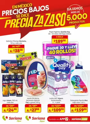 Folleto Soriana Híper (válido hasta 31-10)