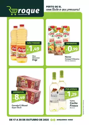 Folheto Roque Supermercados (válido até 30-10)