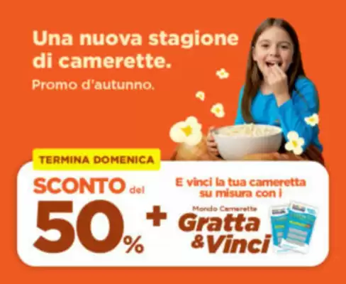 Volantino Mondo Camerette (valido fino al 31-10)