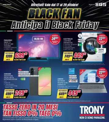 Volantino Trony (valido fino al 29-10)