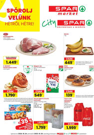 Spar akciós újság hét 43 Oldal 1