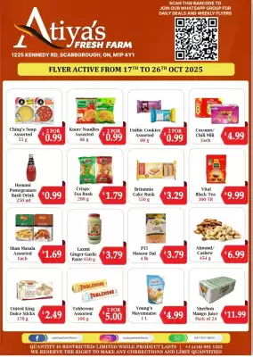 Atiya's Fresh Farm flyer (valid until 22-10)