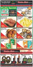 Fresh Market Foods flyer week 42 Page 1