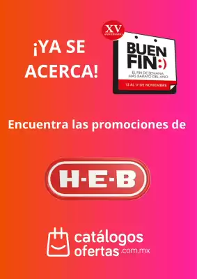 Buen Fin HEB (válido hasta 13-11)