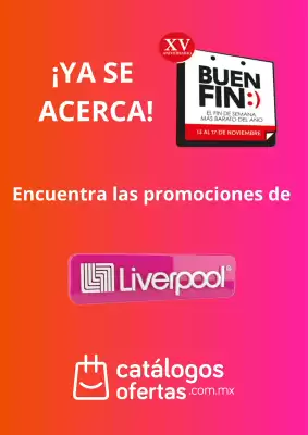 Buen Fin Liverpool (válido hasta 13-11)