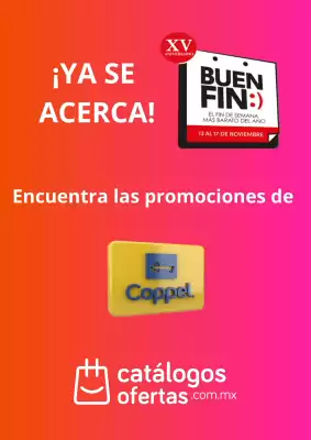 Buen Fin Coppel (válido hasta 13-11)