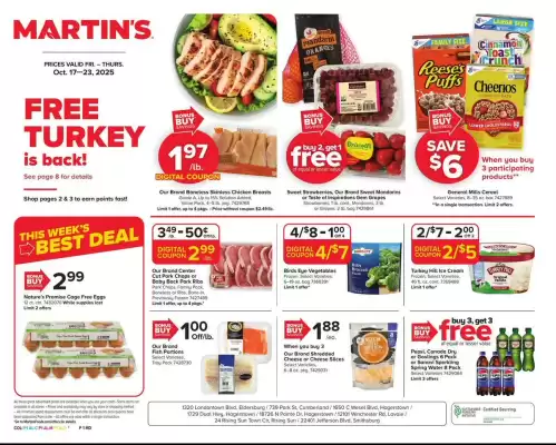 Martin's weekly ad (valid until 23-10)