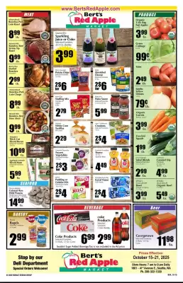 Bert's Red Apple weekly ad (valid until 21-10)