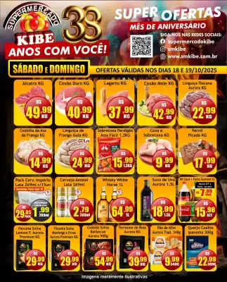 Folheto Supermercado Kibe (válido até 19-10)