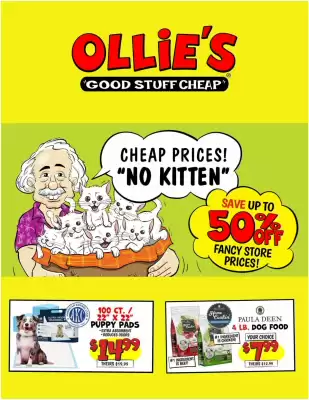 Ollie's weekly ad (valid until 22-10)