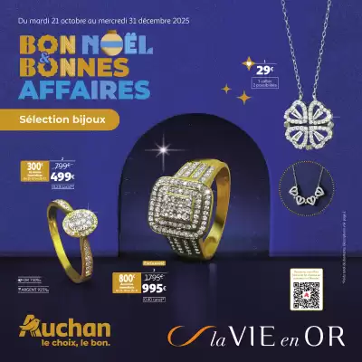 Catalogue La Vie en Or Auchan (valable jusqu'au 31-12)
