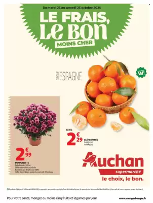 Catalogue Auchan Supermarché (valable jusqu'au 25-10)