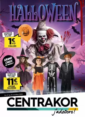 Catalogue Centrakor (valable jusqu'au 31-10)