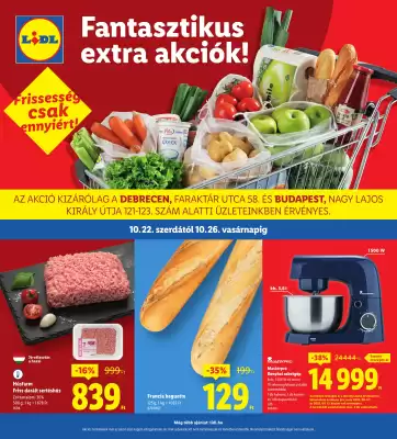 Lidl akciós újság (érvényes eddig: 26-10)