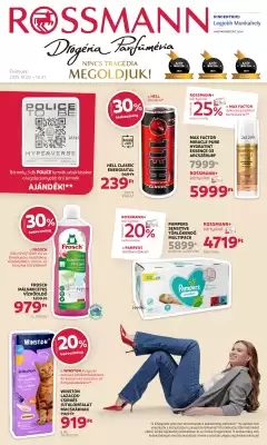 Rossmann akciós újság (érvényes eddig: 31-10)