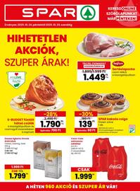 Spar akciós újság hét 43 Oldal 1