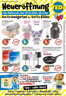 TEDi Prospekt (gültig bis 24-10)