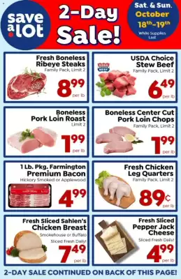 Save a Lot weekly ad (valid until 20-10)