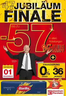 Möbelzentrum Pforzheim Prospekt (gültig bis 1-11)