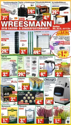 Wreesmann Prospekt (gültig bis 25-10)