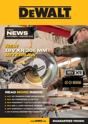 Dewalt reklamblad (giltig till och med 1-11)