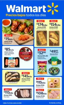 Folleto Walmart (válido hasta 19-10)