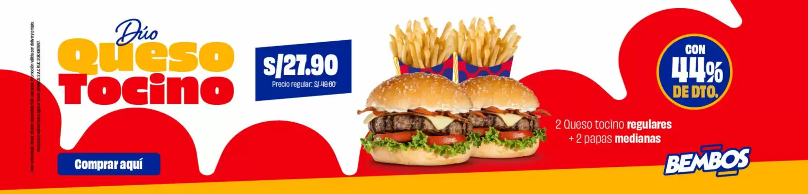 Catálogo Bembos (válido hasta 1-11)