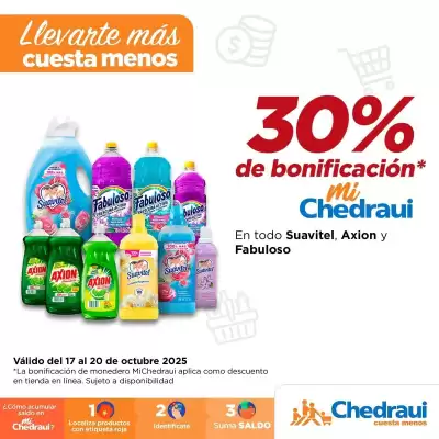 Folleto Chedraui (válido hasta 20-10)