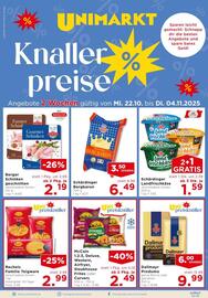 Unimarkt Flugblatt woche 43 Seite 1