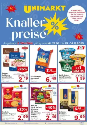 Unimarkt Flugblatt