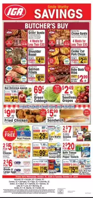 IGA weekly ad (valid until 21-10)