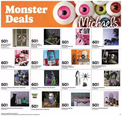 Michaels weekly ad