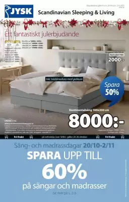 JYSK reklamblad (giltig till och med 2-11)