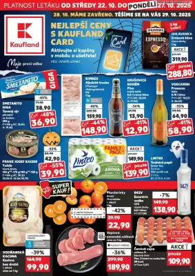 Kaufland leták (platné do 27-10)