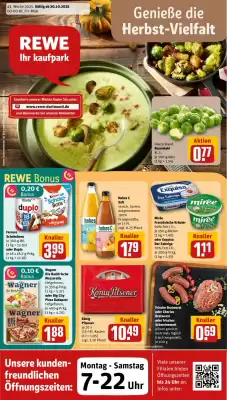 REWE Kaufpark Prospekt (gültig bis 26-10)